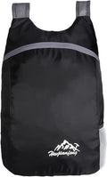 Ultra Lightweight Travel Foldable Backpack, Water Resistant Reusable Hiking by KZQUVM