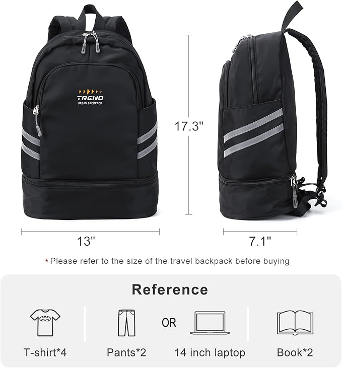 coofay Gym Backpack For Women Waterproof Backpack - Image 2