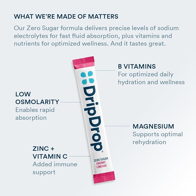 DripDrop Sugar Free Hydration Packets - Image 4