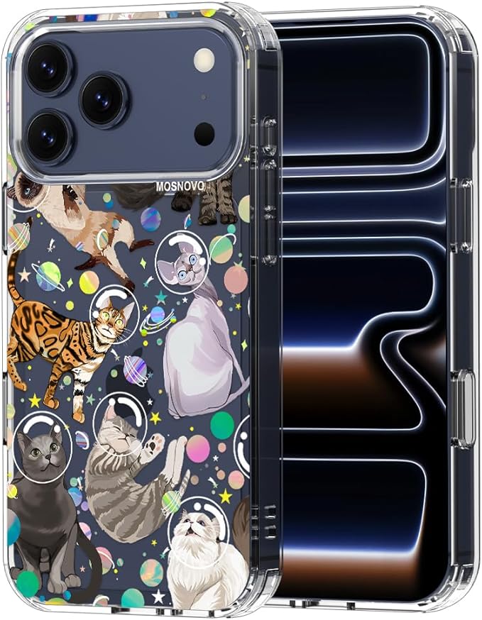 MOSNOVO for iPhone 17 Pro Max Case | Military Grade 6.6ft Drop Tested | Camera by Mosnovo