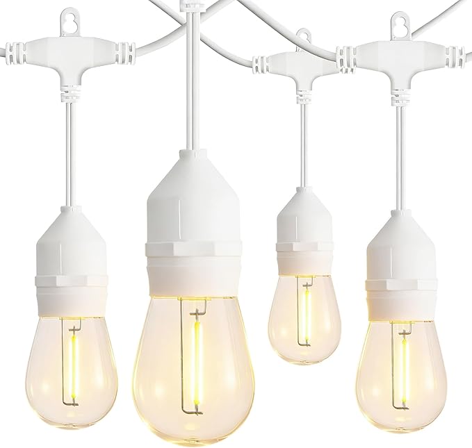 Banord Outdoor String Lights, 50FT Waterproof Patio Lights by Banord