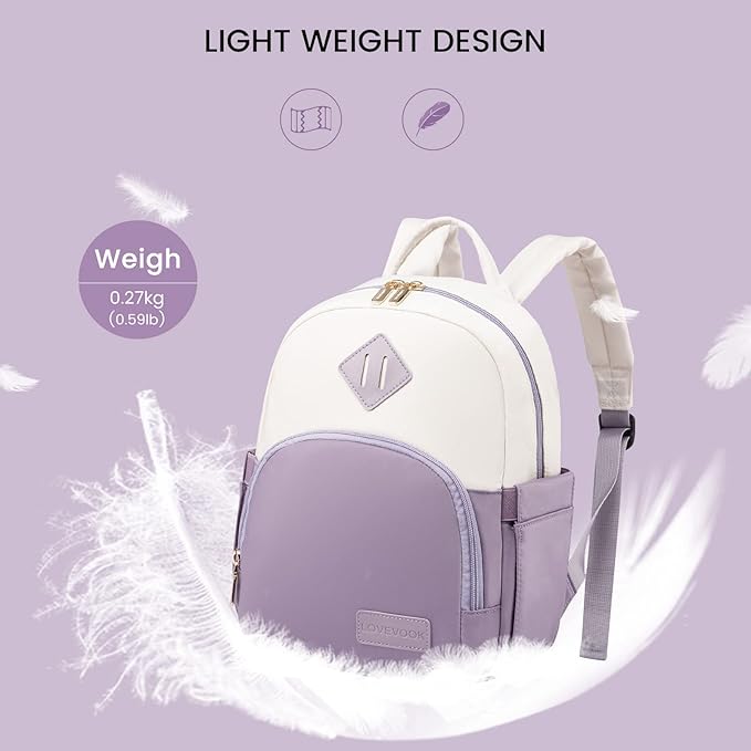 LOVEVOOK Mini Backpack for Women Light Weight Small Waterproof Backpack Purses - Image 7