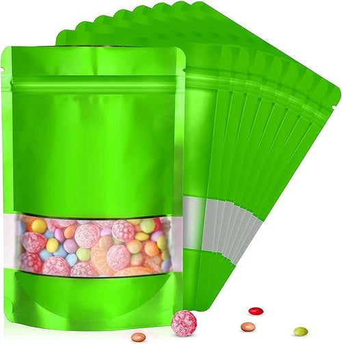 6.3"x9.5" 120pcs Mylar Bags for Food Storage, Smell Proof Bag by ODDIER