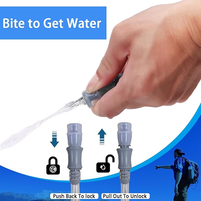 HEIKLN Hydration Bladder 1.5L-2L-2.5L-3L, Leak Proof Water Reservoir, BPA Free - Image 4
