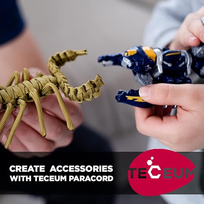 TECEUM Reflective Paracord Rope 1000 – 1000ft/200ft/100ft/50ft – 40+ Colors – - Image 7