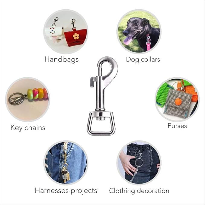 Lucky Goddness 20pcs Swivel Snap Hooks - Image 4