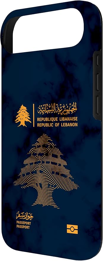 Lebanon, Lebanon Passport, Lebanon Flag, Lebanon map. Case - Image 3