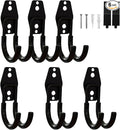 Garage Hooks Heavy Duty, 6 Pack Small Round Steel Garage Storage Hooks by BRCRXW