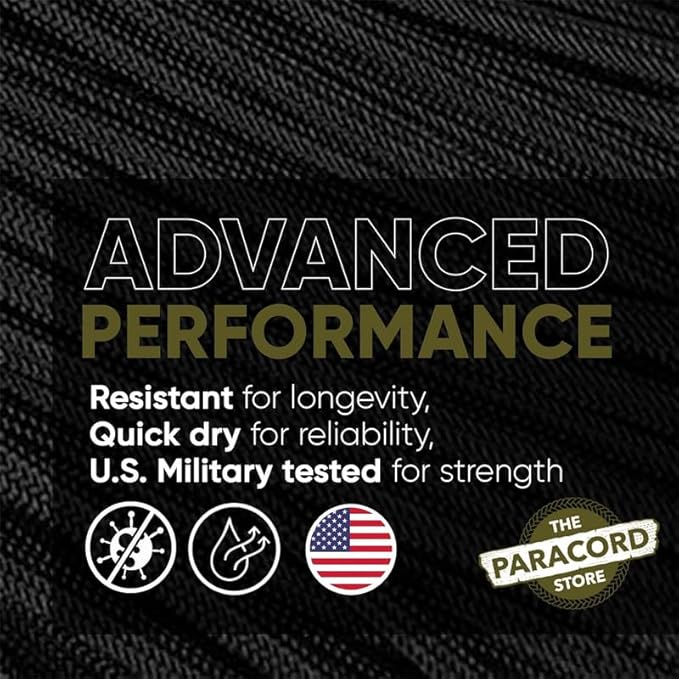 The Paracord Store | Type III 550 Paracord - 250 FT Spool - Image 5