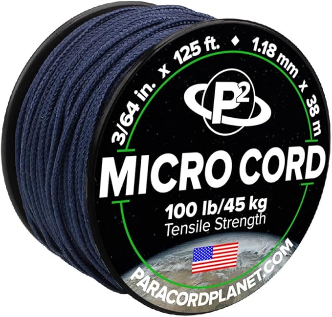 Paracord Planet Micro Paracord – Thin Braided Cord by ParacordPlanet
