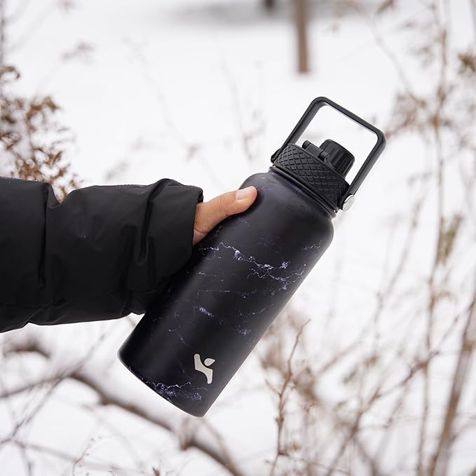 Konokyo 40oz Insulated Water Bottle Stainless Steel Sport Bottles - Image 6
