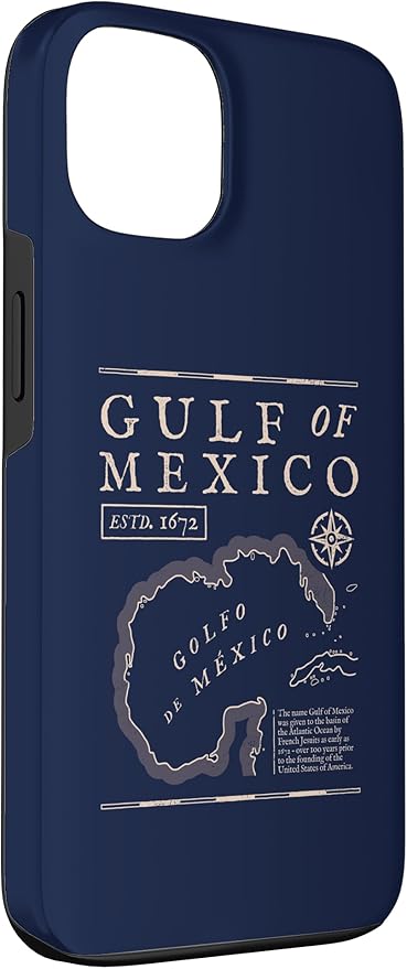 Gulf of Mexico 1672 Historic Map Case - Image 3