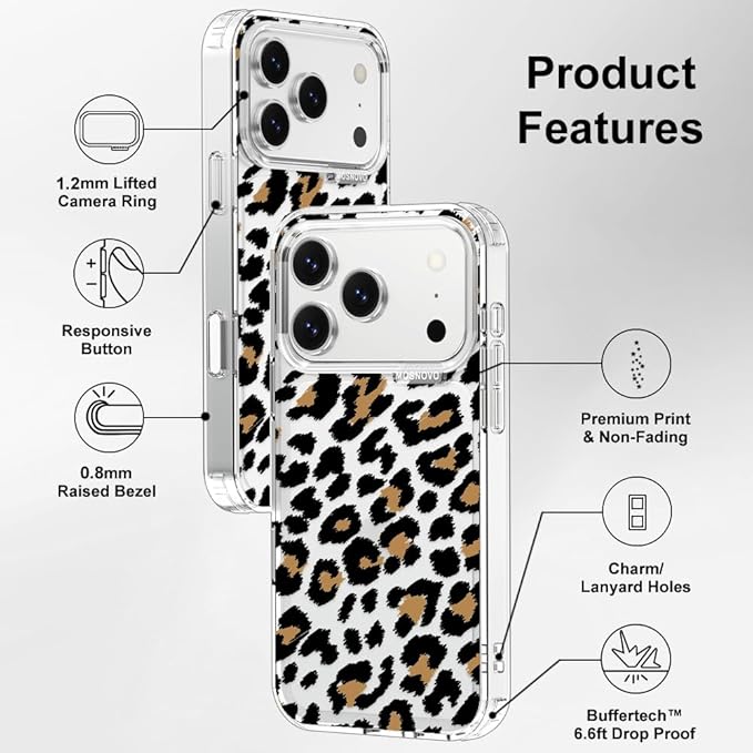 MOSNOVO for iPhone 17 Pro Case | Military Grade 6.6ft Drop Tested | Camera - Image 7