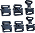 Paracord Bracelet Clips, Quick Release Belt Buckle Metal Shackle Lock by SULIFE
