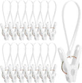 15 Pack Laundry Hooks with Rope, Windproof Drying Rack Accessories by Unknown