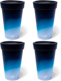 Silipint 16oz Moon Beam Silicone Tumbler – Unbreakable, BPA-Free Cup by Silipint