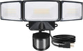 LUTEC 50W Motion Sensor Outdoor Lights, 5500 LM Plug in Flood Light Outdoor by LUTEC