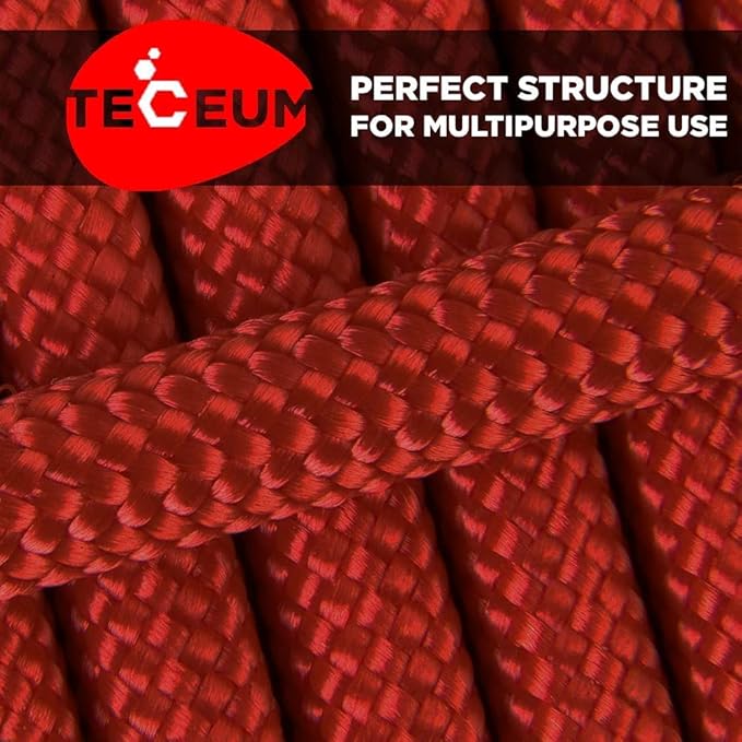 TECEUM Reflective Paracord Rope 1000 – 1000ft/200ft/100ft/50ft – 40+ Colors – - Image 5
