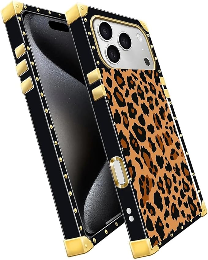 for iPhone 17 Pro Max Case Luxury Golden Decoration - Image 3