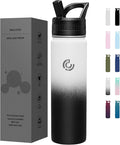 COKTIK 22oz Sports Water Bottle, Stainless Steel Water Bottle by coktik