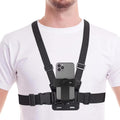 Mobile Phone Chest Mount Harness Strap Cell Phone Holder Mount by Unknown