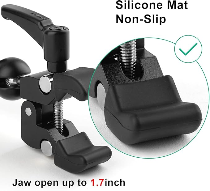 iTODOS Cell Phone Holder Mount Clip - Image 5