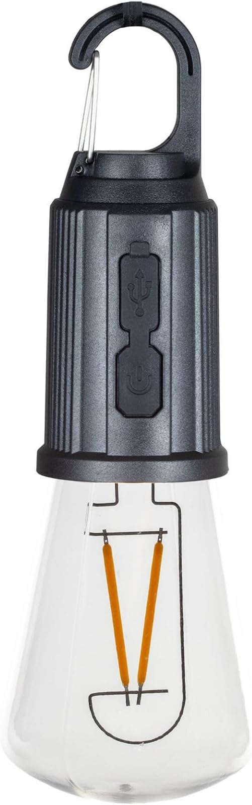 2-Pack Rechargeable Camp Light, Warm White LED Conical Bulb, Battery Powered - Image 8