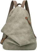 KL928 PU Leather Vintage Backpack – Large Casual Daypack Outdoor Travel by KL928