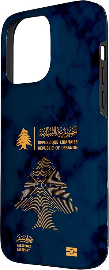 Lebanon, Lebanon Passport, Lebanon Flag, Lebanon map. Case - Image 2