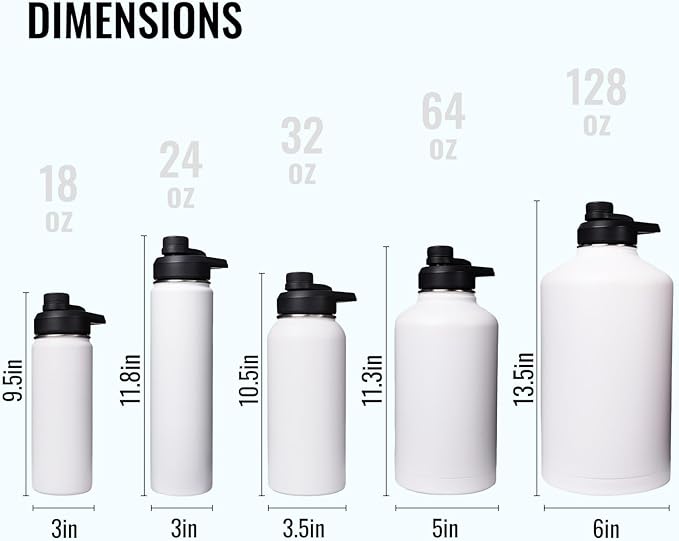 Fijinhom 24 oz Insulated Water Bottle - Image 5