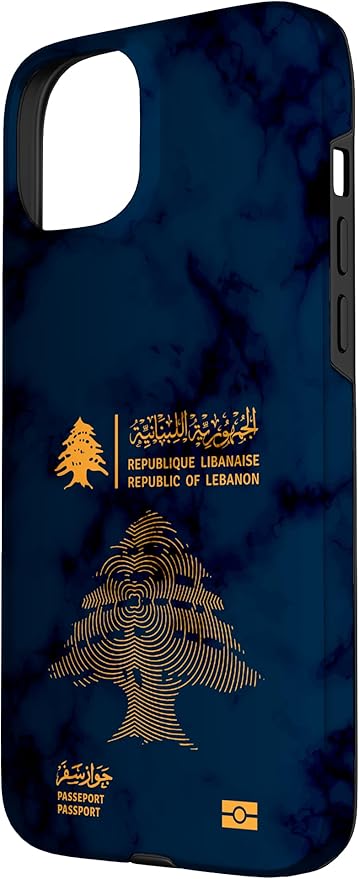 Lebanon, Lebanon Passport, Lebanon Flag, Lebanon map. Case - Image 2