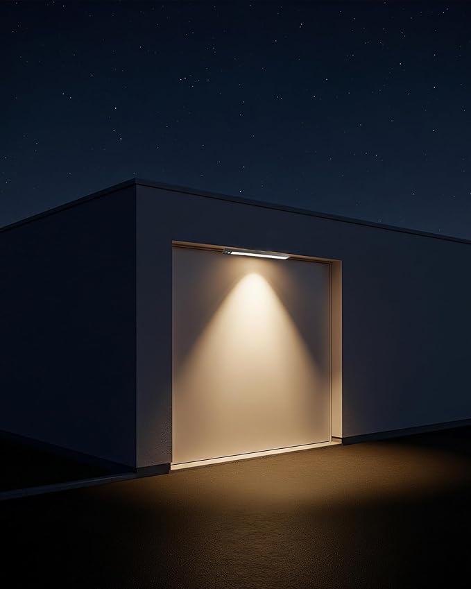 Rechargeable Motion Sensor Ceiling Light, Full Metal Battery Powered LED Closet - Image 9