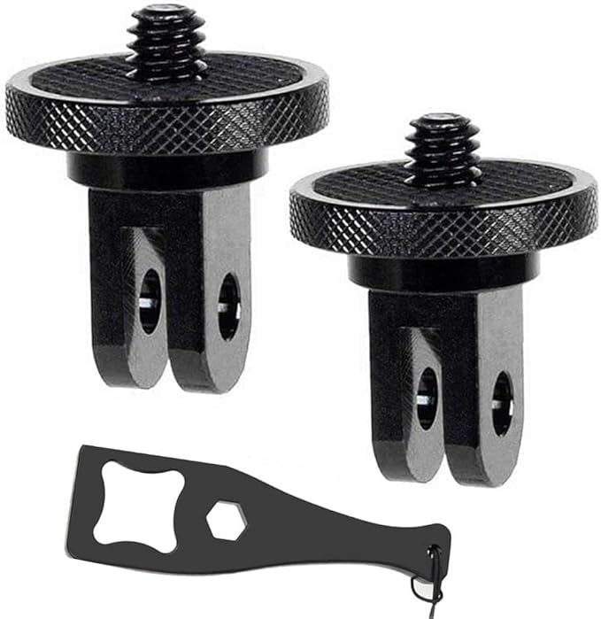 Aluminum Camera Tripod Adapter 1/4"-20 Conversion Adapter Mounts Compatible - Image 13