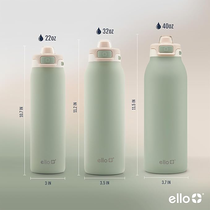 Ello Pop & Fill 32oz Stainless Steel Water Bottle - Image 6