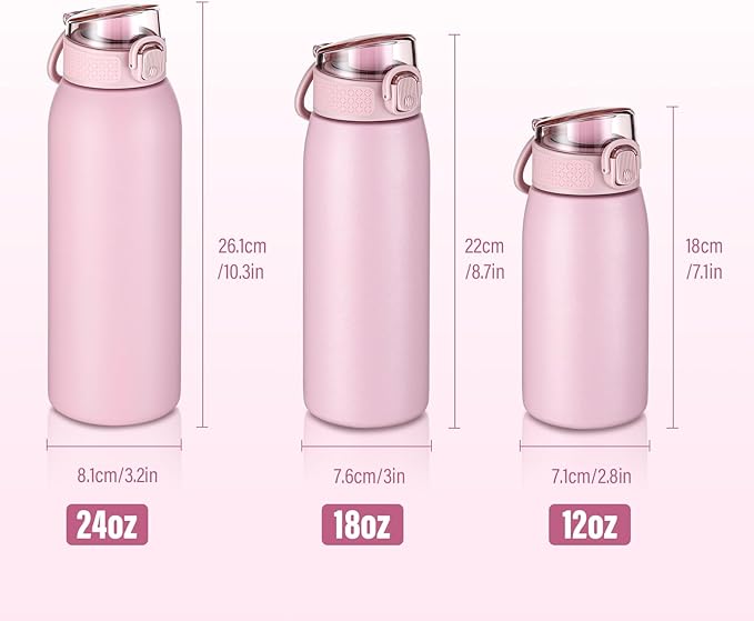 Insulated Water Bottle 12 oz - Image 7