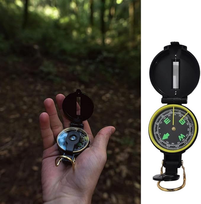 Compass, Hiking Backpacking Compass, Orienteering Camping Navigation - Image 2