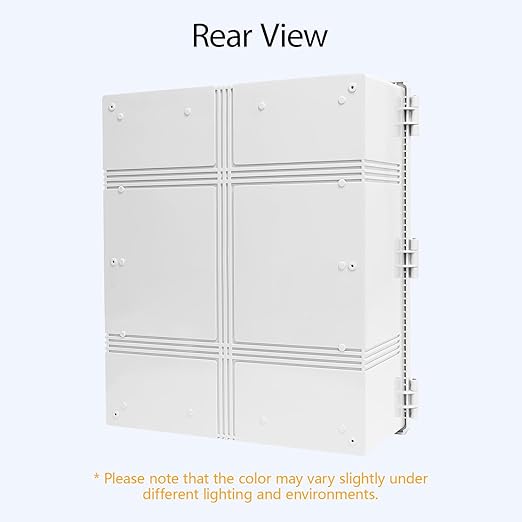 LeMotech Electrical Box, IP67 Waterproof Hinged Cover Stainless Steel Latch - Image 7