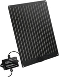 20W Solar Battery Maintainer & Trickle Charger, MPPT & Pulse Tech Solar Panel by Zuomeng