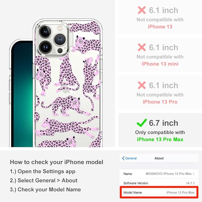MOSNOVO Case for iPhone 13 Pro Max - Image 2