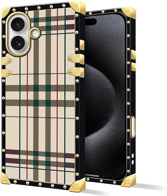 for iPhone 17 Case Luxury Golden Decoration - Image 2