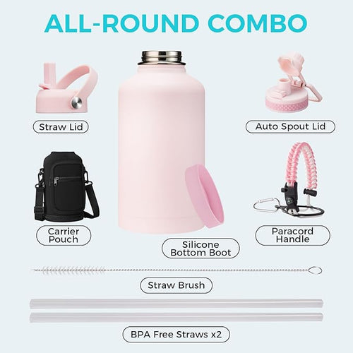 64 oz Insulated Water Bottle - Image 2