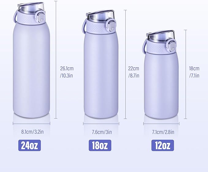 Insulated Water Bottle 24 oz - Image 5