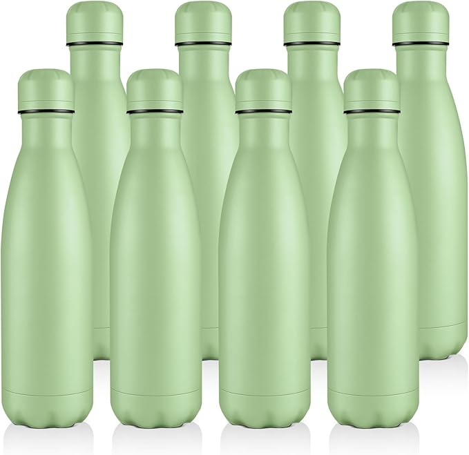 Volhoply 17oz Stainless Steel Water Bottles Bulk, Leakproof Insulated Metal by LiveFully%EF%BC%8CDrinkFreely%E2%80%94KeepGoingwithVolhoply%EF%BC%81