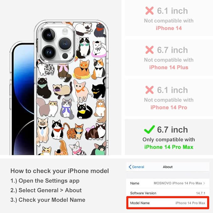 MOSNOVO Case for iPhone 14 Pro Max - Image 2