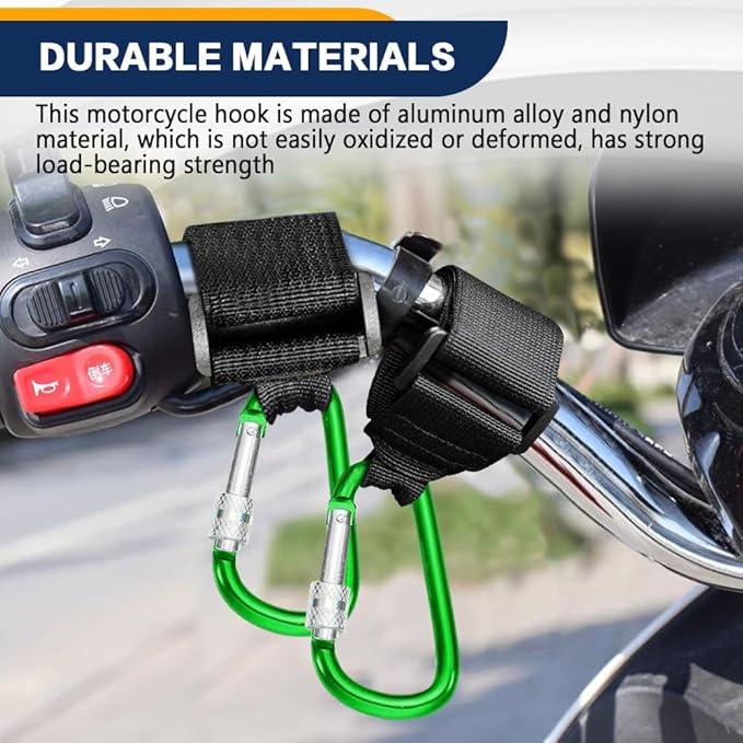 2 Pack UTV Hook for Hanging Headsets, Helmet and Goggles - Image 3