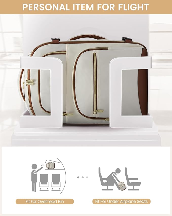 LOVEVOOK Travel Essentials Carry on Backpack 40L Travels Backpack - Image 4