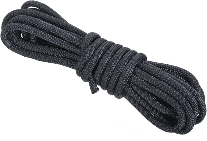550 Paracord Rope 10ft, 4mm Thin Paracord Nylon Cord 7-Strand Core by Rebower