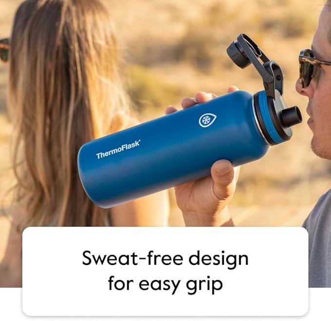 ThermoFlask Stainless Steel Water Bottles 2-Pack - Image 8