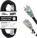 Indoor Outdoor Extension Cord Weatherproof by HONDERSON