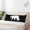 20"X54" Body Pillow Case Bear, Polar Bear Side Sleeper Body Pillow Covers Long by Unknown